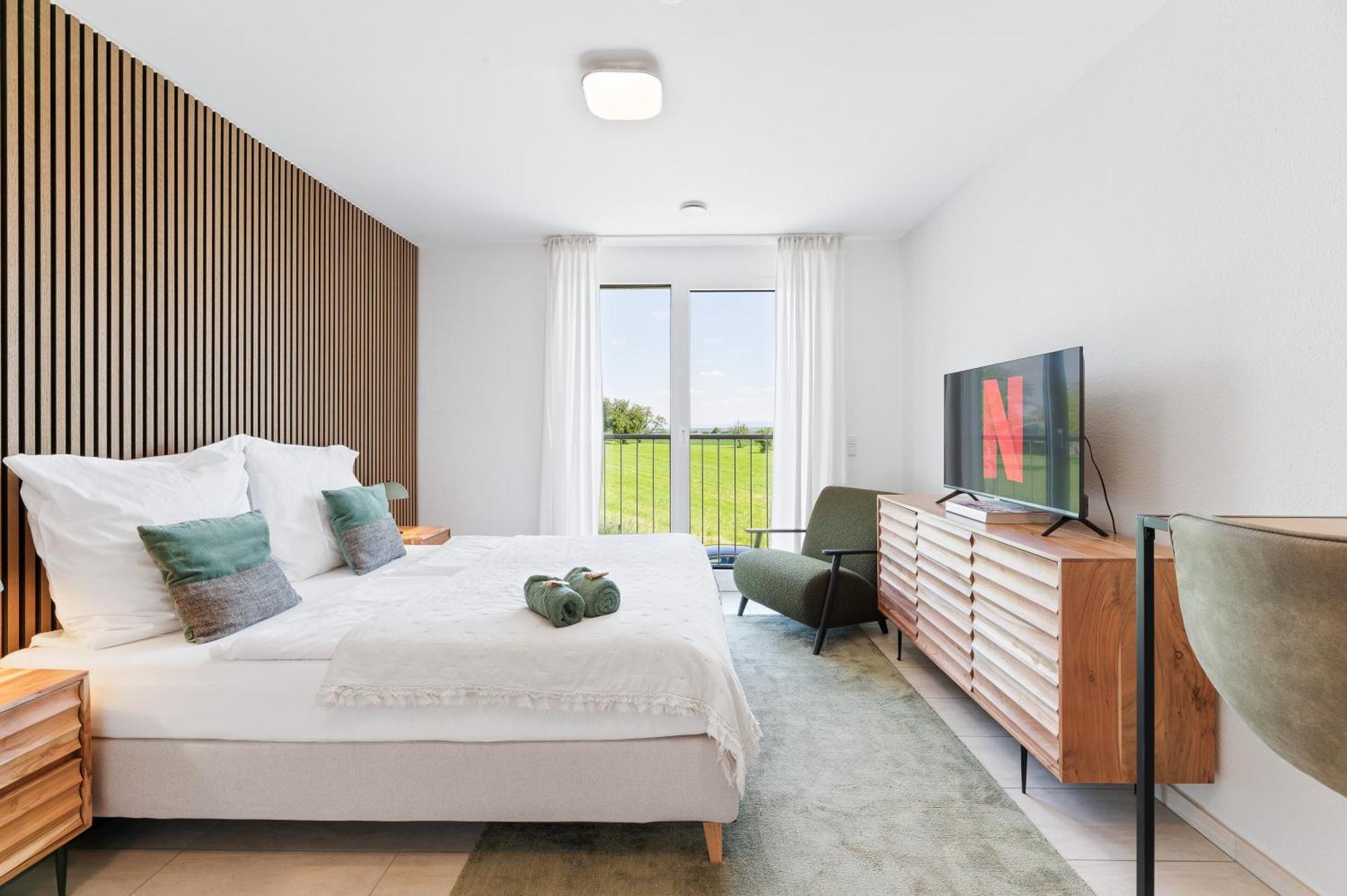 The Serviced - Design Apartments Stuttgart Chambre photo