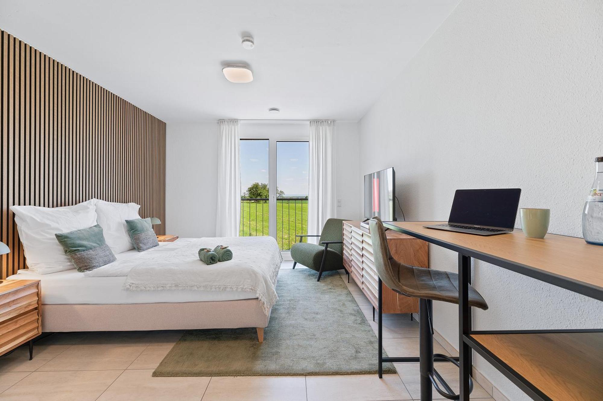 The Serviced - Design Apartments Stuttgart Chambre photo
